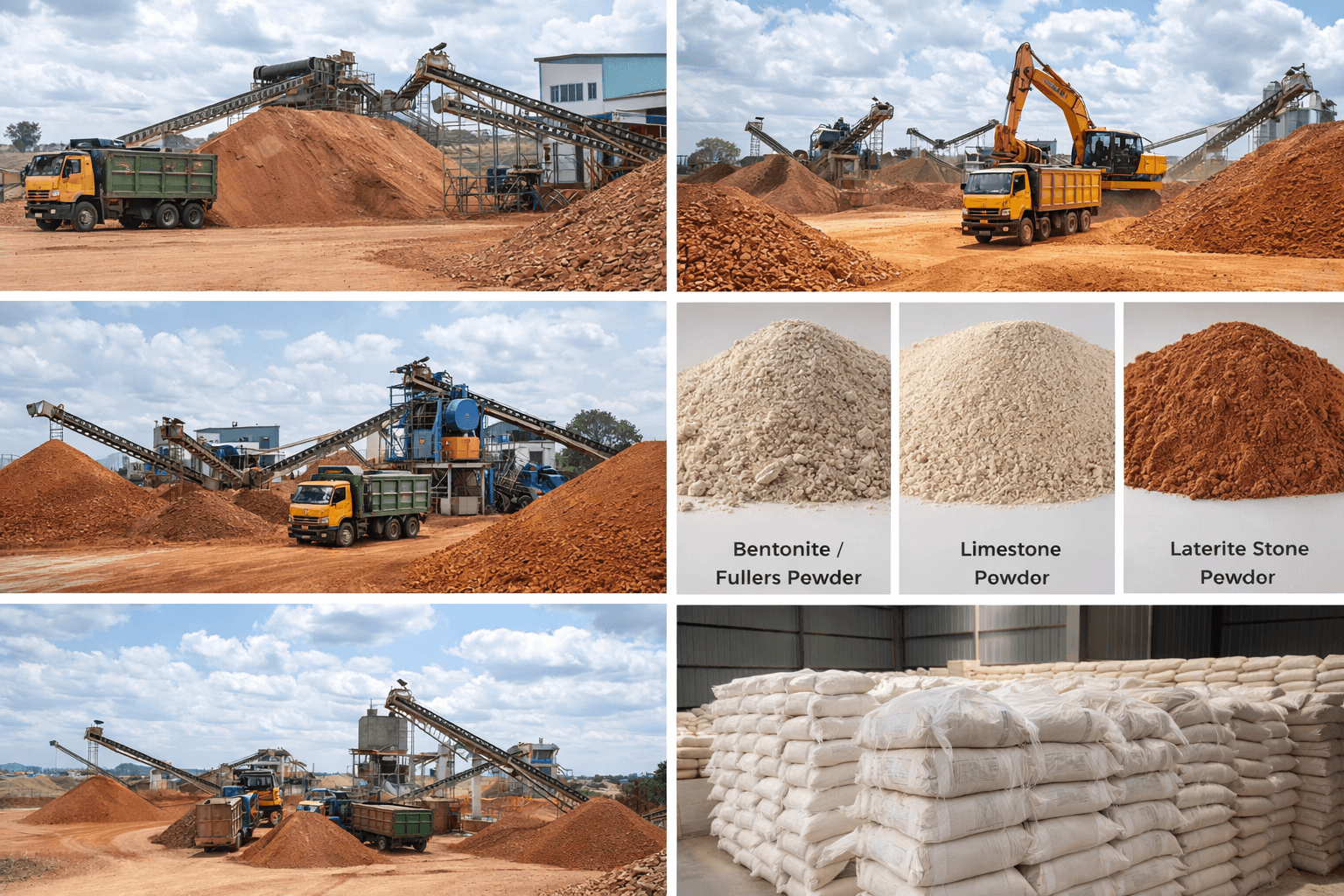 Mineral Storage Area